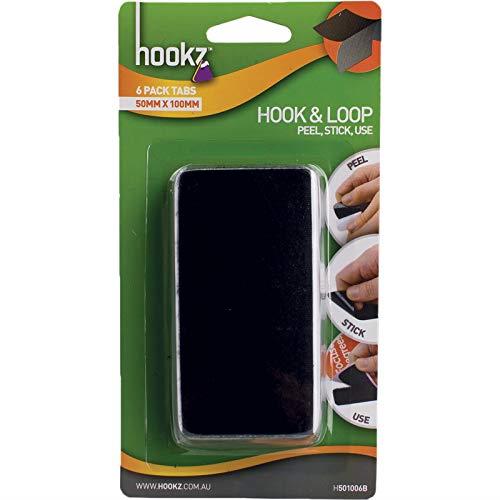 Hookz Hook & Loop Tabs 6pk