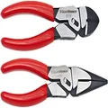 GearWrench 82124 Pivot Force Compound Action Plier Set, Red, 2-Piece
