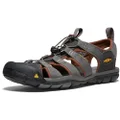 KEEN Male Clearwater CNX Raven Tortoise Shell Size 10 US Sandal