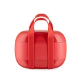 Alessi Food à Porter Portable Lunch Box, One Size, red