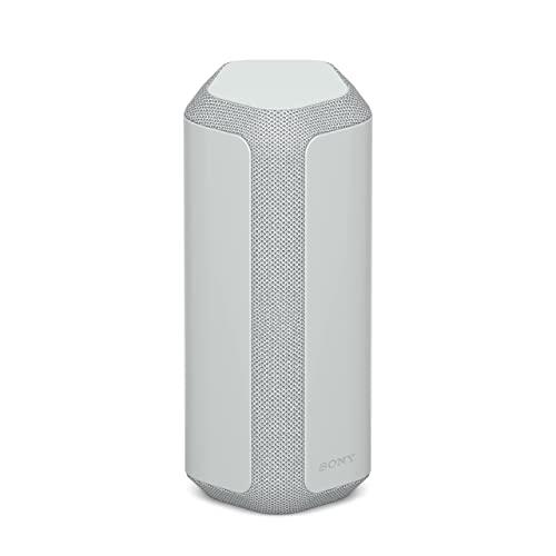 Sony SRS-XE300 X-Series Wireless Portable Bluetooth Speaker, IP67 Waterproof, Dustproof and Shockproof with 24 Hour Battery, Light Gray