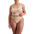 Jockey Women's Underwear Skimmies Bikini Brief, Sk Nude, 10-12
