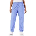 Cherokee Scrub Pants for Women Workwear Originals Pull-On Elastic Waist 4200, Navy, Large Tall