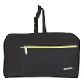 Travelon: Luggage Flat-Out Toiletry Kit, Black, One Size, Travelon Flat-Out Toiletry Kit Black