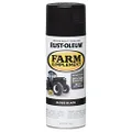 Rust-Oleum 280123 Farm and Implement Spray Paint, Gloss Black, 12 Oz