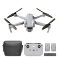 DJI Air 2S Fly More Combo - Drone with 3-Axis Gimbal Camera, 5.4K Video, 1-Inch CMOS Sensor, 4 Directions of Obstacle Sensing, 31-Min Flight Time, Max 12KM Video Transmission, MasterShots, Grey