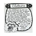 Blue Mountain Arts Sister Magnet with Easel Back—Birthday, Holiday, or Just Because Gift by Marci and The Children of The Inner Light, 4.9 x 3.6 Inches (Sisters)