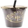 Spoontiques - Harry Potter Tumbler - Hogwarts Crest Foil Cup with Straw - Black - 20 oz