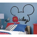 RoomMates RMK2560GM Disney All About Mickey Mouse Peel and Stick Wall Decals
