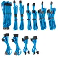 Corsair Premium Individually Sleeved DC Cable Pro Kit, Type 4 (Generation 4), Blue CP-8920225