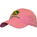 John Deere Girls Trademark Baseball Cap Maternity Blouse, Pink