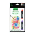 CRAYOLA Signature 12ct Premium Watercolor Crayons, 100% Water Soluble Allowing for Blending and Shading techniques, Smooth, Vibrant Colors, Works on Light or Dark Paper!, Multicolor (533500)