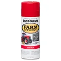 Rust-Oleum 280136 Farm and Implement Spray Paint, Ford Red, 12 Oz