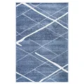 Rug City Bisho Abstract Stripe Rug, 160 cm x 230 cm, Light Blue