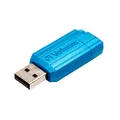 Verbatim Store'n'Go Pinstripe USB 2.0 Drive 16GB - Caribbean Blue