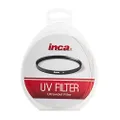 Inca 58mm UV Filter Protect; Multi-Purpose Inca 58mm UV Filter, Black (470258)