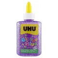 UHU Solvent-free Glitter Glue Bottle 88ml, Purple, (33-49995)