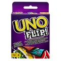 Mattel Games UNO FLIP! Family Card Game, with 112 Cards in a Sturdy Storage Tin, For 7 Year Olds and Up