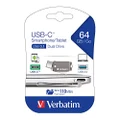 Verbatim Store'n'Go USB-C 3.1 Smartphone & Tablet Dual Drive 64GB