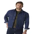 Wrangler Men's Unlined Denim Jacket, Denim, Large