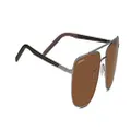Serengeti Tellaro Mineral Polarized Drivers Lenses Sunglasses, Shiny Gunmetal