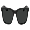 Dragon Men's Sunglasses BURGEE - Matte Black H2O with Lumalens Smoke Polarized Lens