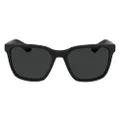 Dragon Men's Sunglasses BURGEE - Matte Black H2O with Lumalens Smoke Polarized Lens