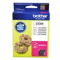 Brother Genuine LC233M Ink Cartridge, Magenta, Page Yield Up to 550 Pages, (LC-233M) for Use with: DCP-J4120DW, MFC-J4620DW, MFC-J5320DW, MFC-J5720DW
