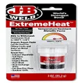 JB Weld ExtremeHeat Temperature Resistant Metallic Paste, 85 g