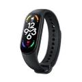 Xiaomi Mi Band 7 Smart Wristband - 1.62" 490x192 AMOLED Display Screen, 120 Sport Modes, 5ATM Water Resistance, Blood Oxygen Saturation Monitoring, Optical Heart Rate Sensor, Global Version - Black