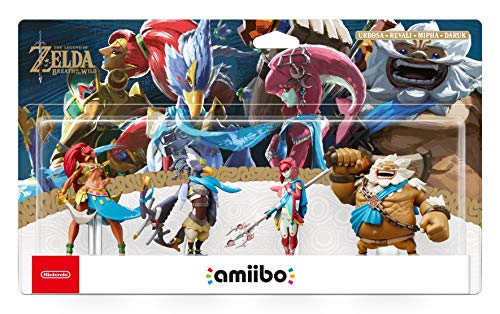 Amiibo The Legend of Zelda: Breath of The Wild Recken Set, Figuren