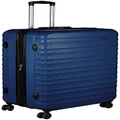 Amazon Basics Hardside Expandable Spinner Suitcase, Navy Blue, 78cm