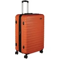 Amazon Basics Hardside Expandable Spinner Suitcase, Orange, 78cm