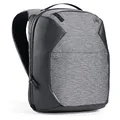 STM Myth Backpack featuring luggage pass-through 18L / 15-Inch Laptop - Granite Black (stm-117-186P-01)