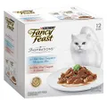 FANCY FEAST Adult Inspirations Tuna and Beef Variety Pack Wet Cat Food 24x70g