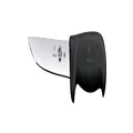 Victorinox Fibrox Straight Narrow Blade Boning Knife, Black, 5.6103.12