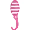 Wetbrush Flexible Shower Detangler Hair Brush, Pink Glitter