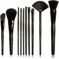 e.l.f. 19-Piece Makeup Brush Set & Roll, 19 Makeup Brushes For All Your Needs From Foundation To Eyeshadow, Made With Synthetic, Cruelty-free Bristles