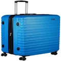 Amazon Basics Hardside Expandable Spinner Suitcase, Light Blue, 78cm