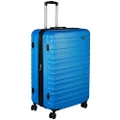 Amazon Basics Hardside Expandable Spinner Suitcase, Light Blue, 78cm