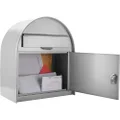 Barska Wall Mount Multi-Purpose Locking Mail Suggestion Drop Box with Key Lock for Home Office Classroom