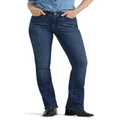 Lee Women's Flex Motion Regular Fit Bootcut Jean, Royal Chakra, 8 Short