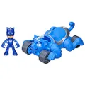 PJ Masks Animal Power Catboy Animal Rider Deluxe Vehicle Preschool Toy, Cat Stripe King Toy with Catboy Action Figure, Ages 3 and Up