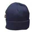 Portwest B013 Beanie Knit Hat Insulatex Lined Navy