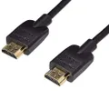 Amazon Basics Flexible and Durable Premium HDMI Cable (18Gpbs, 4K/60Hz) - 1 Feet, Black