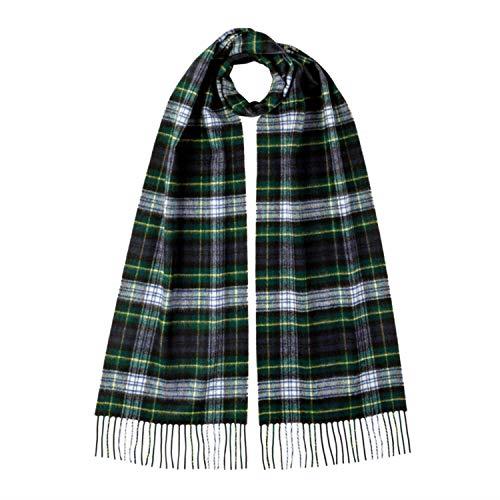 Johnstons Of Elgin - Pure Cashmere Scarf - Scottish Tartan (Dress Gordon)