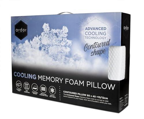 Ardor Foam Pillow Cooling Memory Foam Pillow Contoured