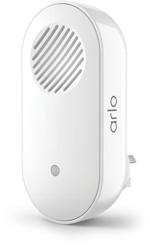 Arlo Technologies Chime 2 | Accessory | Audible Alerts | Built-in Siren | Customizable Melody | Connections Direct to Wi-Fi | Compatible with Arlo Doorbells | Indoor | White AC2001-100AUS