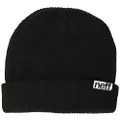 NEFF Fold Beanie Hat for Men and Women, Black, One Size