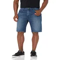 Nautica Men's Relaxed Fit 5 Pocket 100% Cotton Jean Denim Shorts, Glacier Blue Wash, 31 US